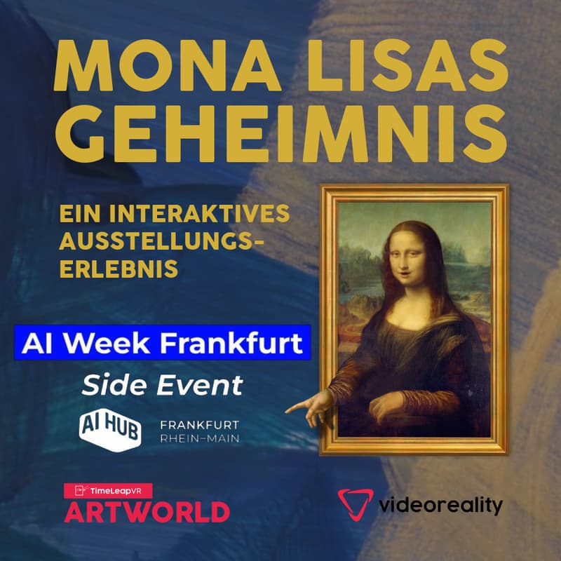 Cover Image for AI Week Satellite Event @ Artworld "Mona Lisas Geheimnis"