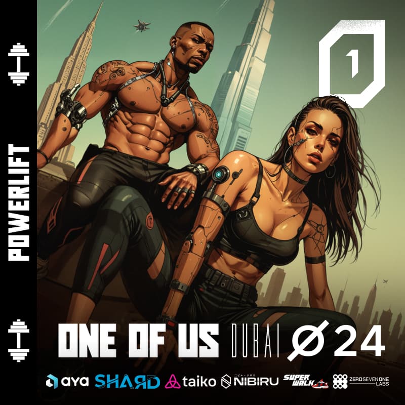 Cover Image for ONE OF US Lift & Pull-up contest // Aya, Shard, Taiko, 071 Labs, Superwalk & Nibiru