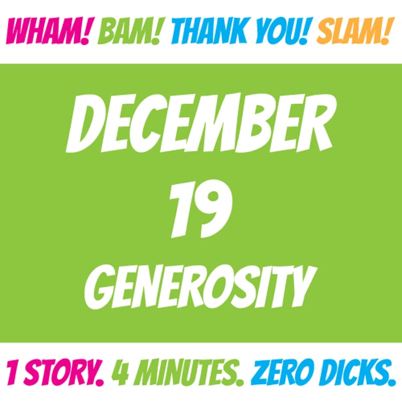 Cover Image for WBTYS: GENEROSITY