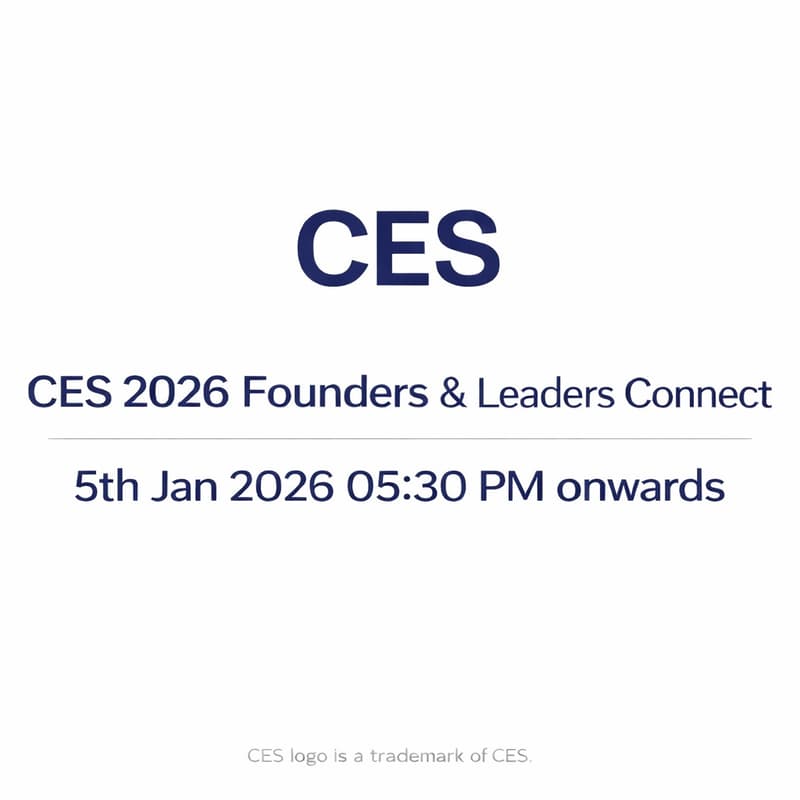 Cover Image for CES 2026 Founders & Leaders Connect — Early Connect