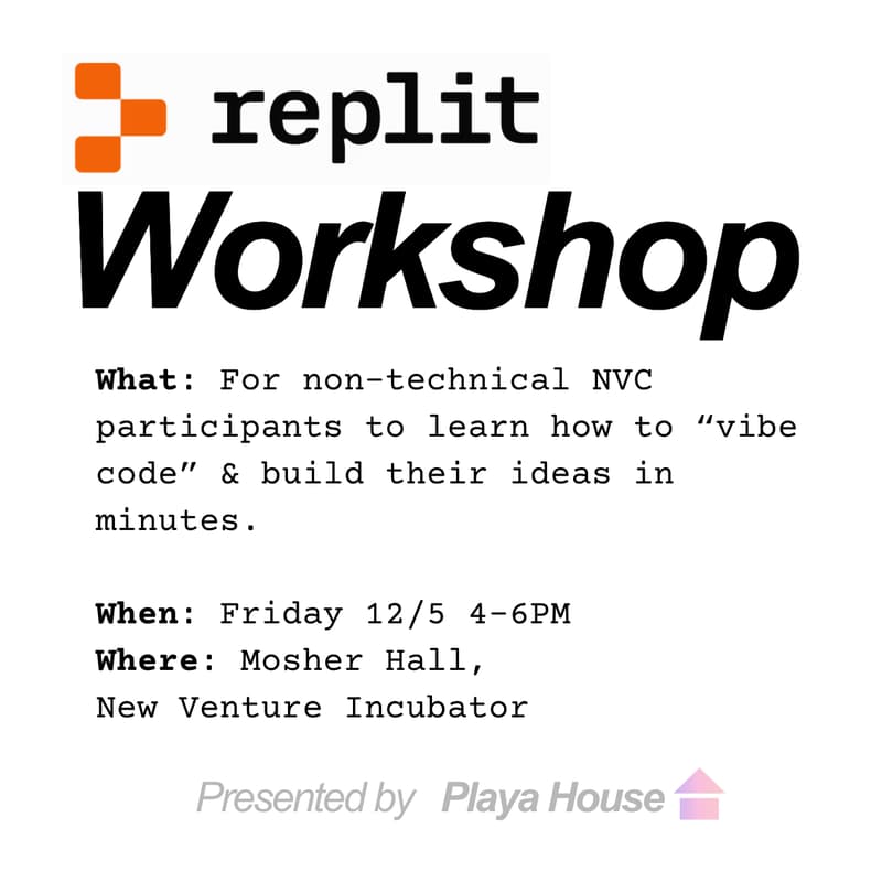 Cover Image for Replit Workshop