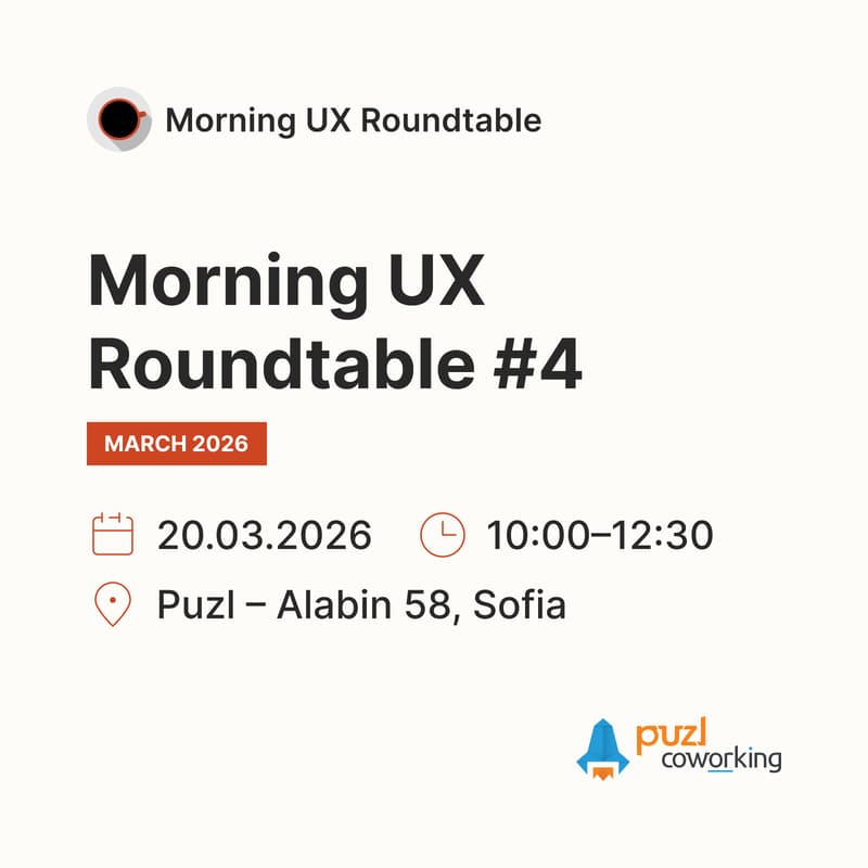 Cover Image for Morning UX Roundtable #4