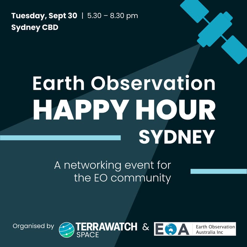 Cover Image for Earth Observation Happy Hour | Sydney