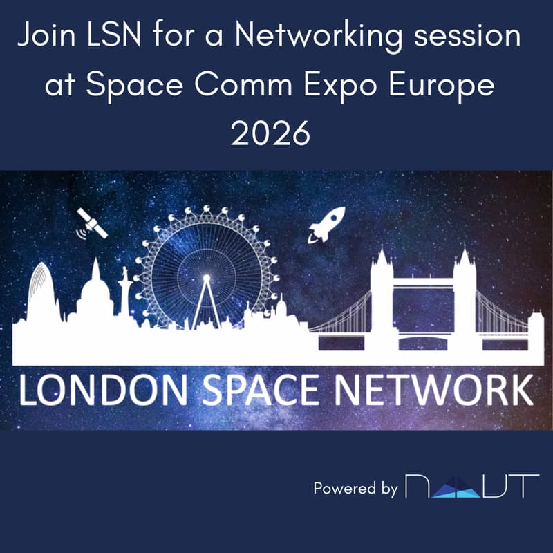 Cover Image for London Space Network x Space Comm Expo Europe Networking Session