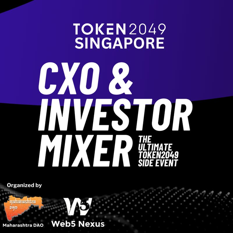 Cover Image for CXO & Investor Mixer by Web5 Nexus