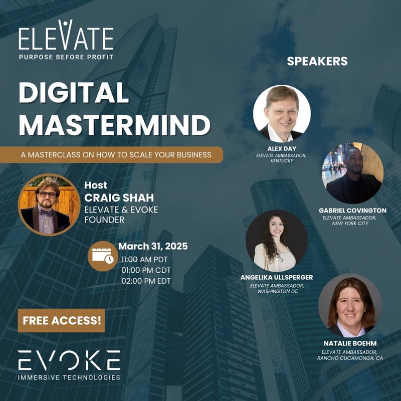FREE Digital Mastermind: A Masterclass on How To Scale Your Business · Luma