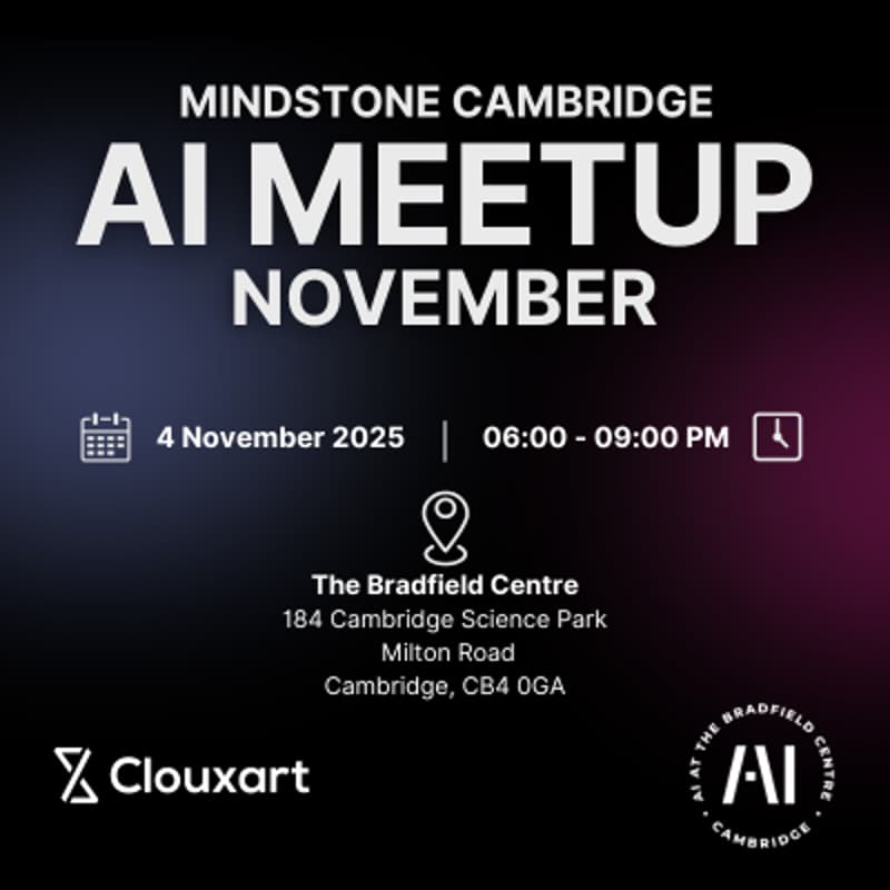 Cover Image for Mindstone Cambridge November AI Meetup