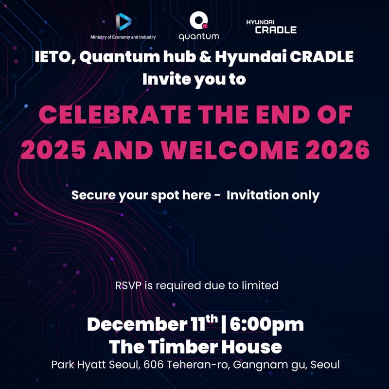 Cover Image for Edge AI Night: Year-End & Startups Delegation Networking Event