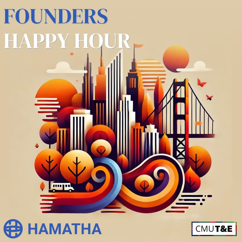 Cover Image for Founders Happy Hour with Hamatha