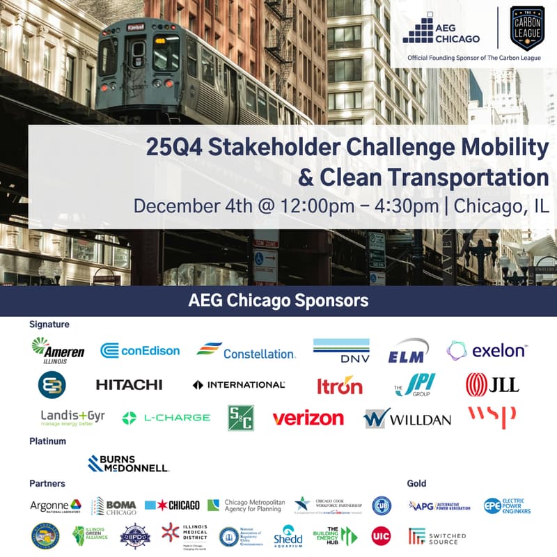 Cover Image for AEG Chicago 25Q4 Stakeholder Challenge: Mobility & Clean Transportation