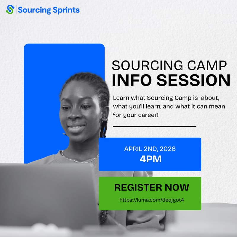 Cover Image for Sourcing Camp Info Session