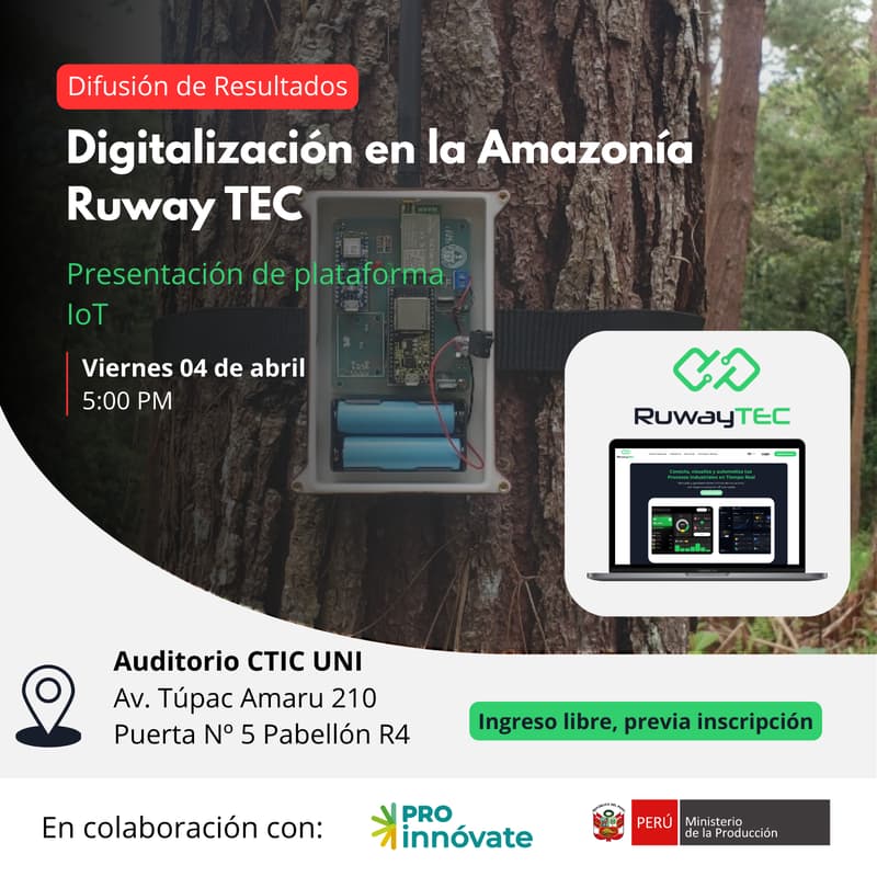 Cover Image for Ruway TEC: Digitalización en la Amazonía Peruana