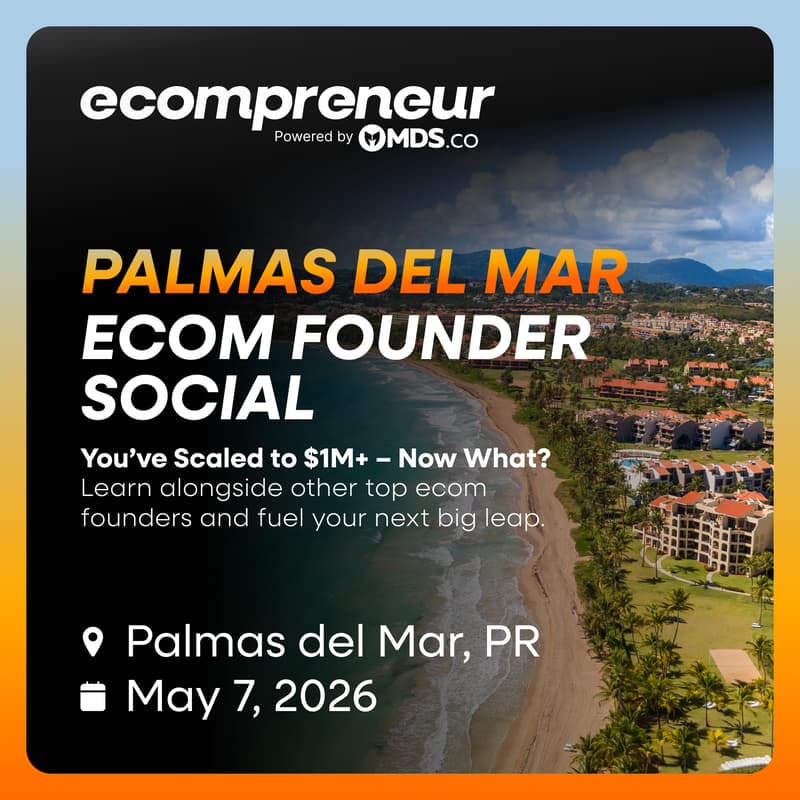 Cover Image for Palmas Del Mar Ecom Founder Social May 2026