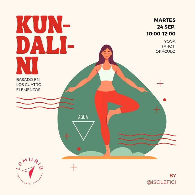 Cover Image for Yoga 🧘 Kundalini + Astros 💫 + Tarot 🎴