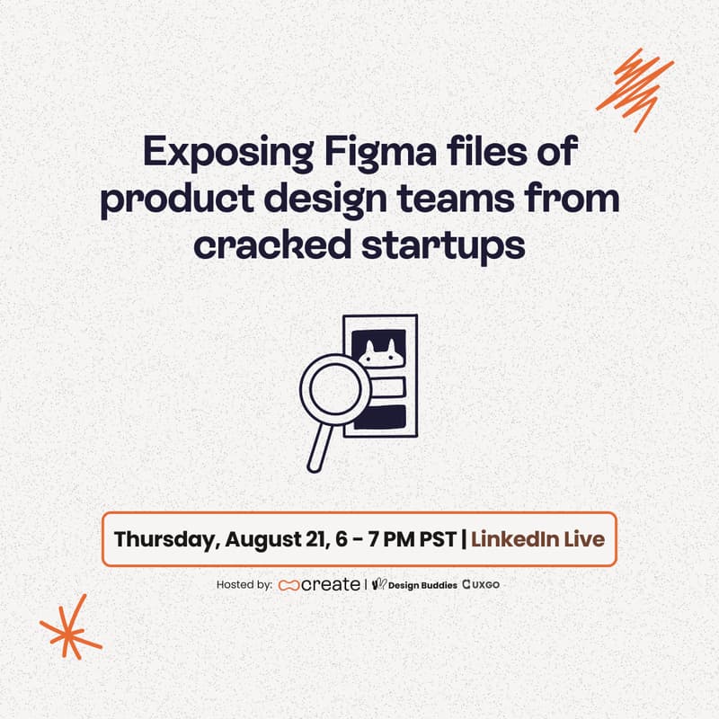 Cover Image for Exposing Figma files of design teams from cracked startups + Figma learning tips