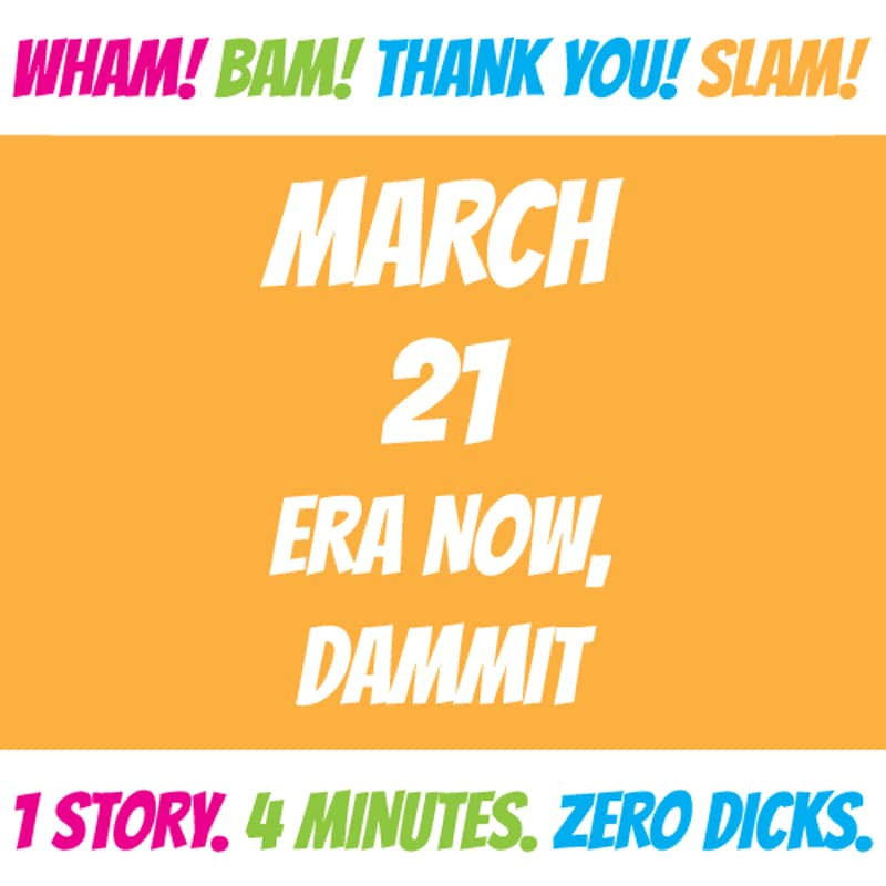 Cover Image for WBTYS: ERA NOW, DAMMIT