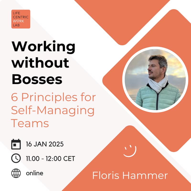Cover Image for Working without Bosses - 6 Principles for Self-Managing Teams