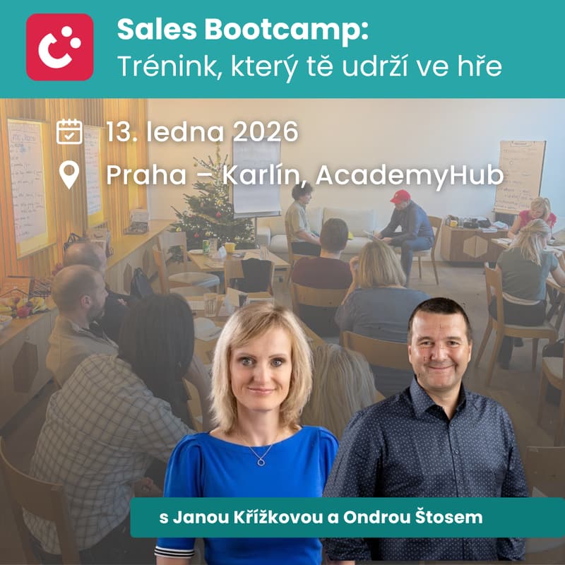 Cover Image for Sales Bootcamp: Trénink, který tě udrží ve hře