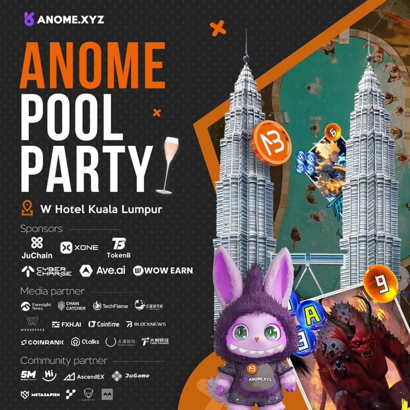 Cover Image for ANOME ROOFTOP POOL PARTY — KL EDITION