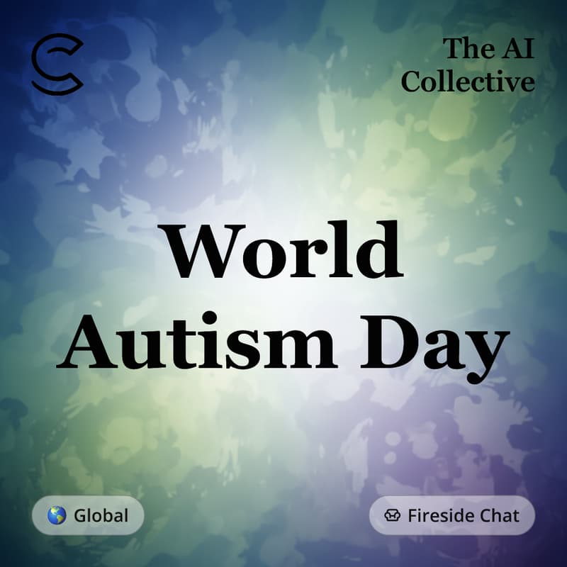 Cover Image for World Autism Day (w/ The AI Collective)