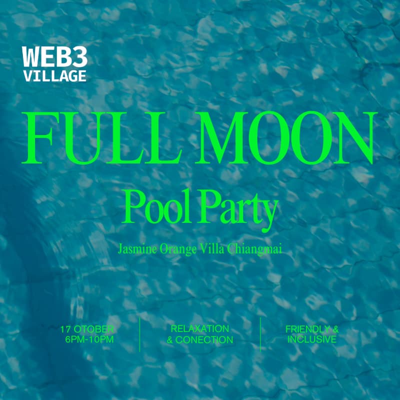 Cover Image for Full Moon Pool Party