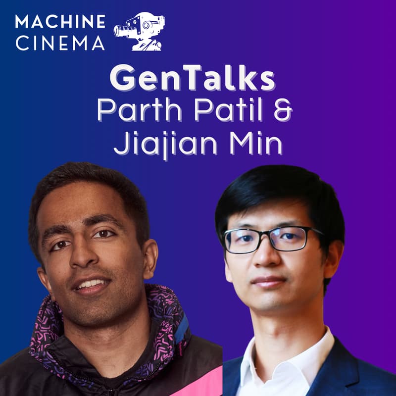 Cover Image for Machine Cinema GenTalks w/ Parth Patil & Jiajian Min