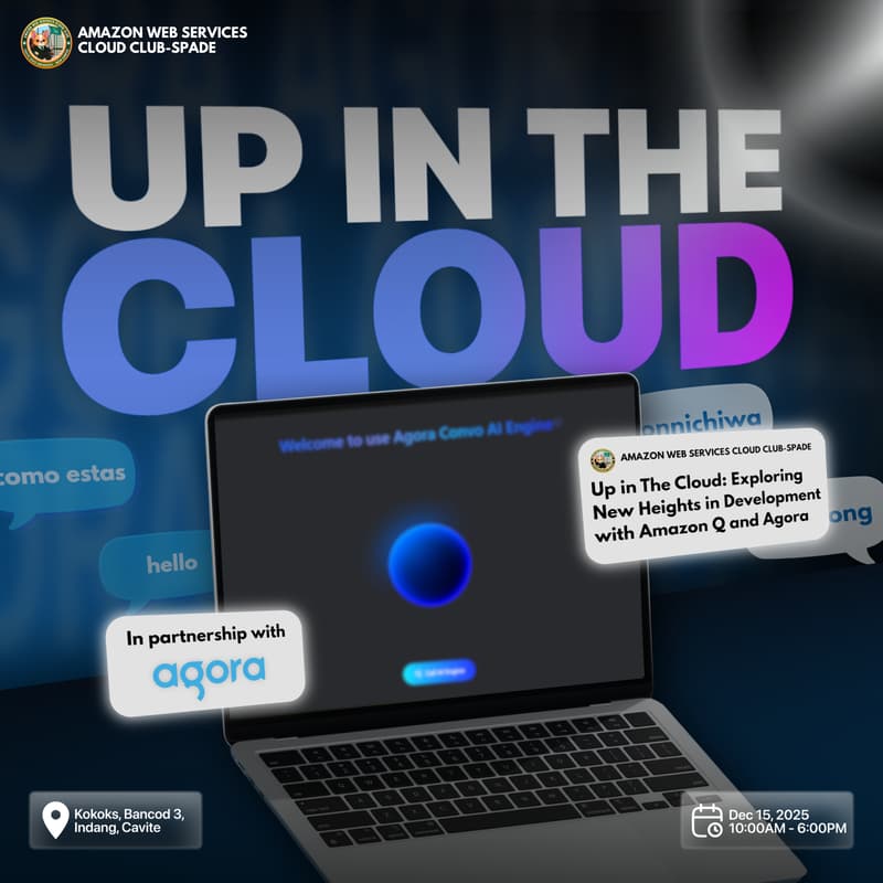Cover Image for Up in The Cloud: Exploring New Heights in Development with Amazon Q and Agora