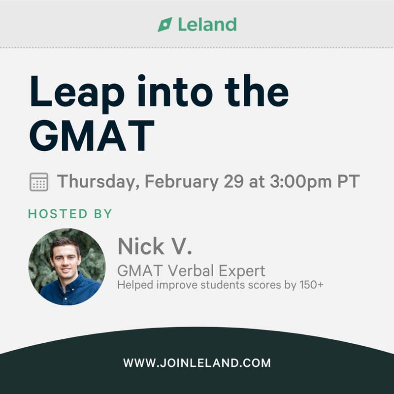 Cover Image for Leap into the GMAT
