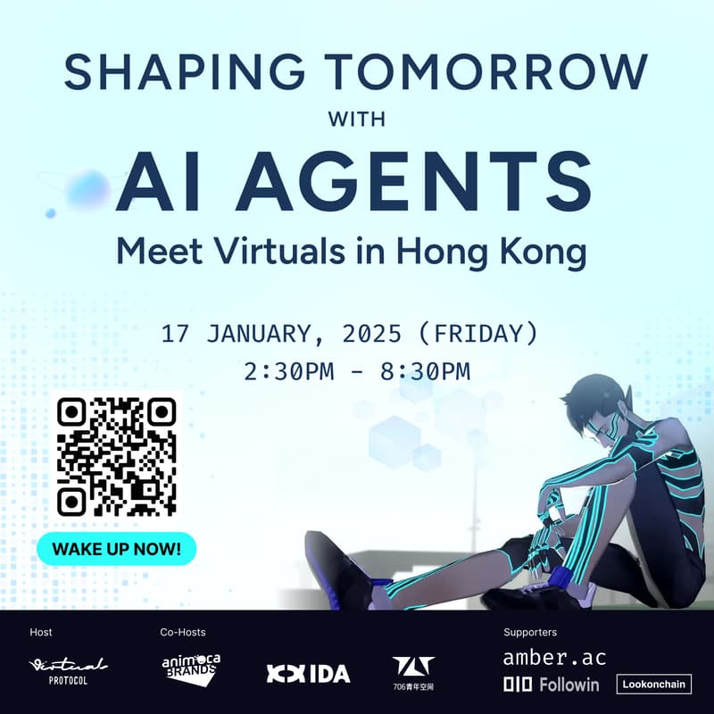 Cover Image for Shaping Tomorrow with AI Agents - Meet Virtuals in HK!