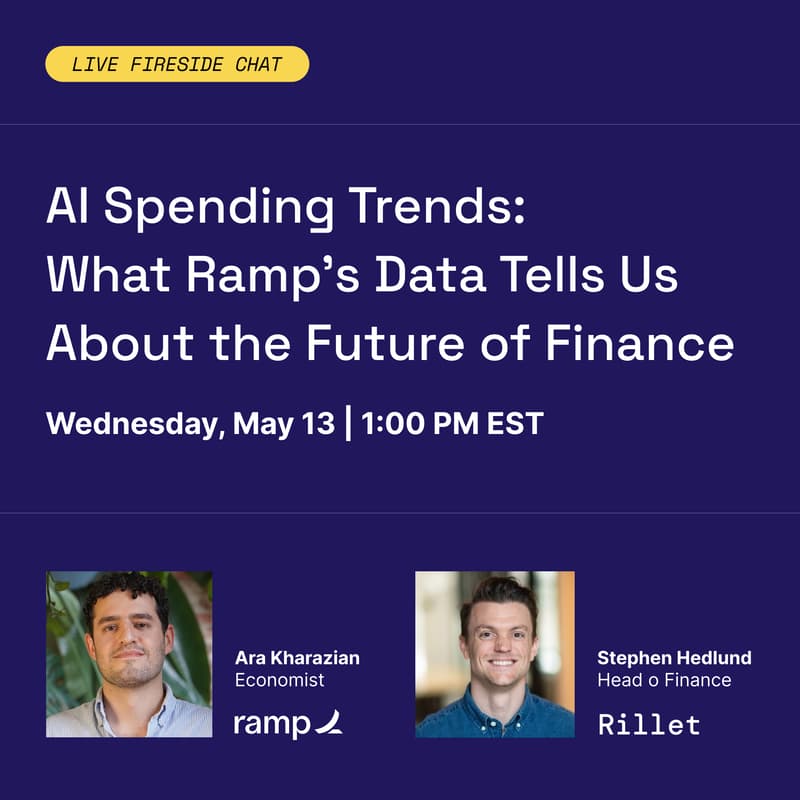 Cover Image for AI Spending Trends: What Ramp's Data Tells Us About the Future of Finance