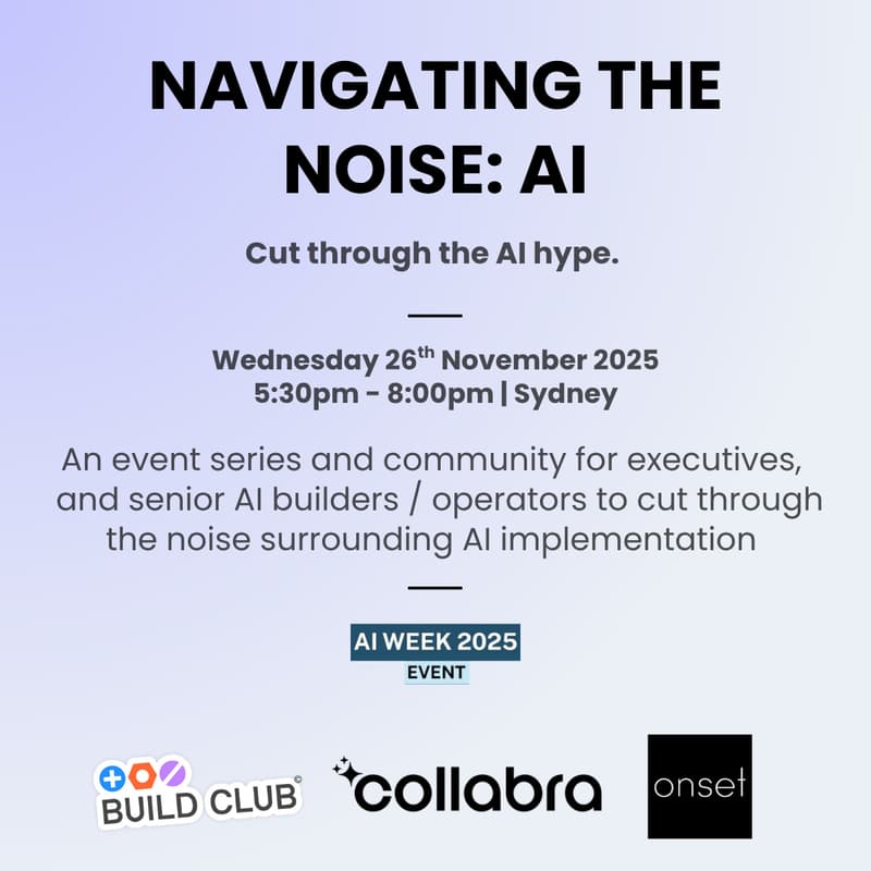 Cover Image for Navigating the Noise: AI