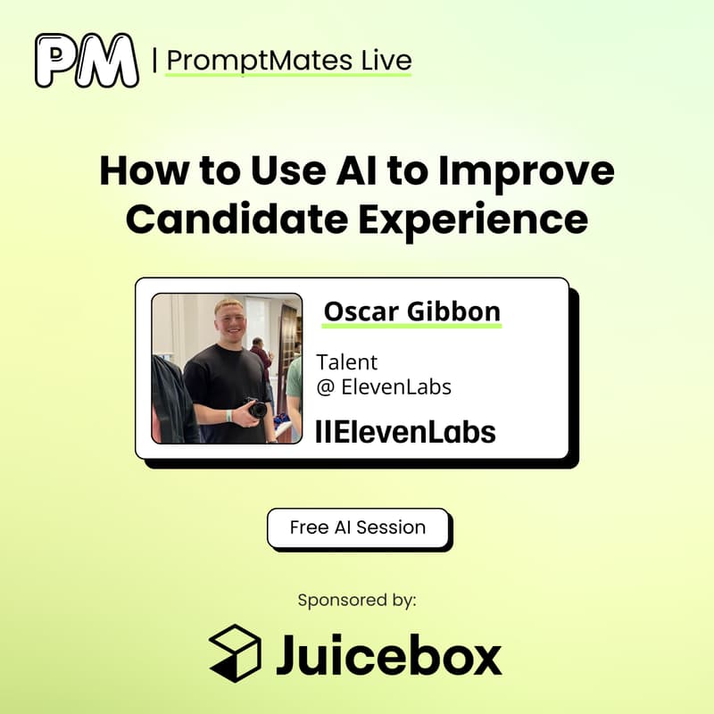 Cover Image for How ElevenLabs Use AI to Improve Candidate Experience