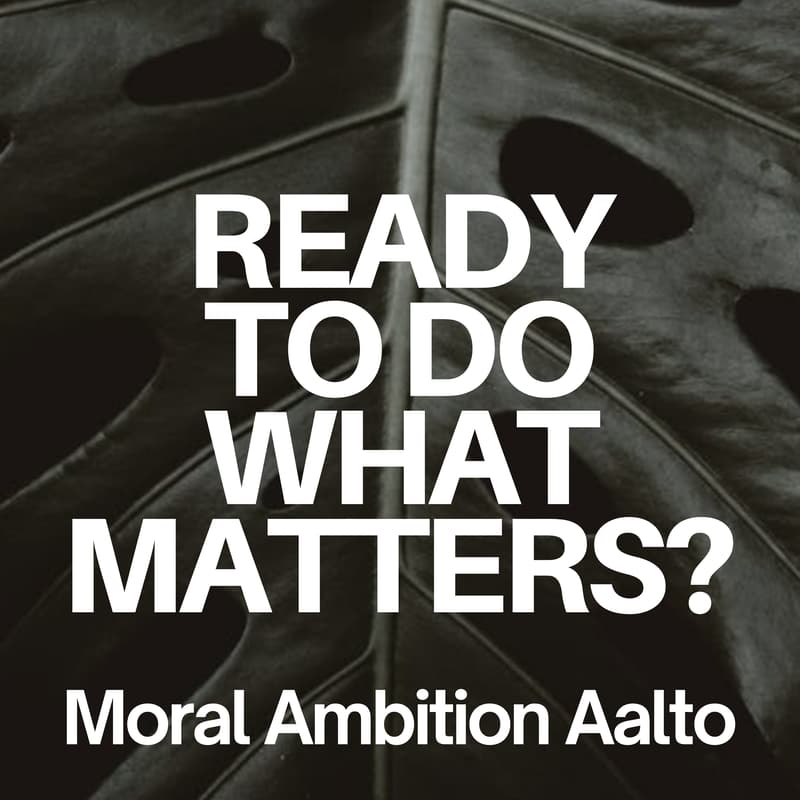 Cover Image for Moral Ambition Summit Day 1
