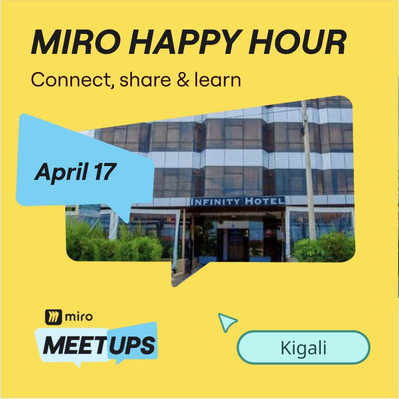 Cover Image for Miro Happy Hour Kigali  – Connect, Share & Learn