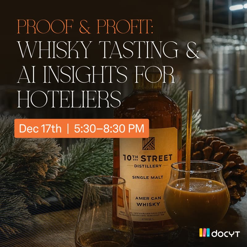 Cover Image for Proof & Profit: Whisky Tasting & AI Insights for Hoteliers