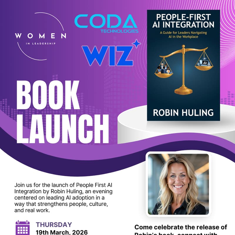 Cover Image for People First AI Integration Book Launch Party