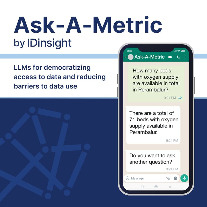 Cover Image for Ask-A-Metric (AAM) by IDinsight