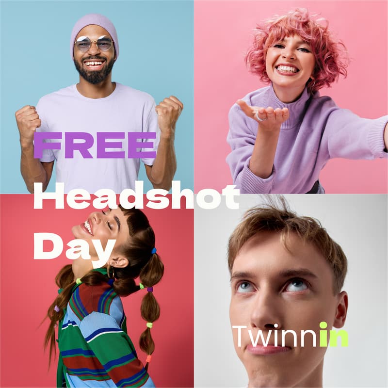 Cover Image for Twinnin Free Headshot DAY