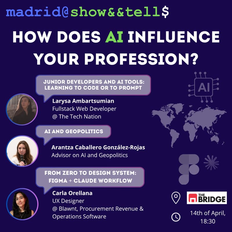 Cover Image for Show & Tell: How does AI influence your profession?