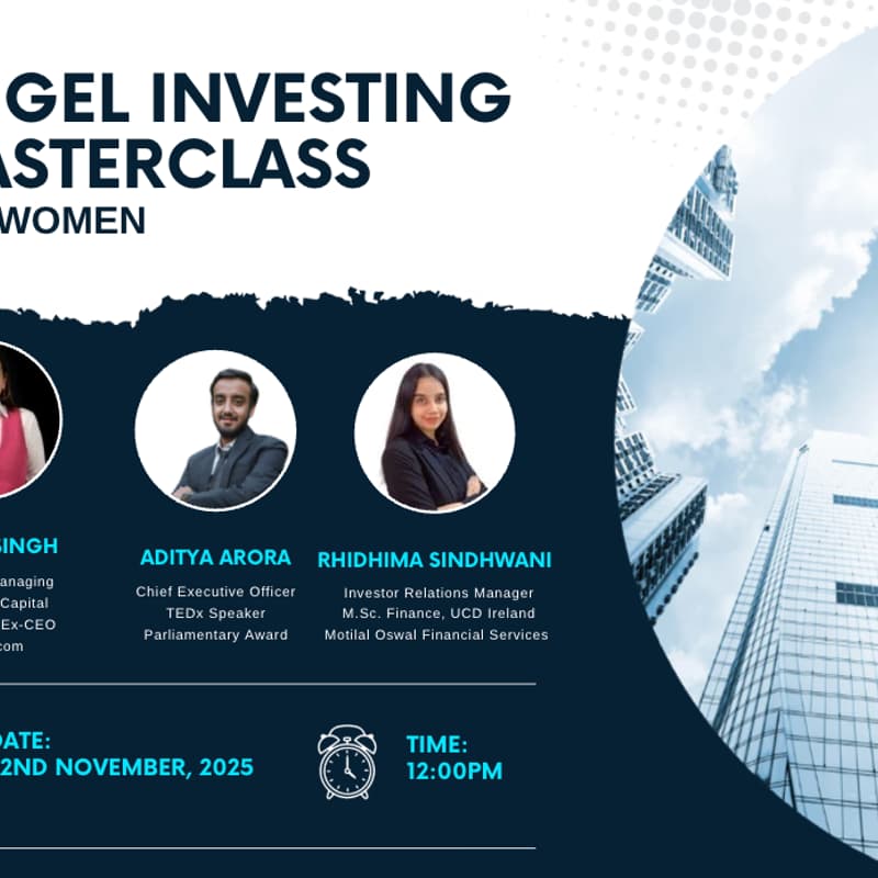 Cover Image for Angel Investing Masterclass For Women