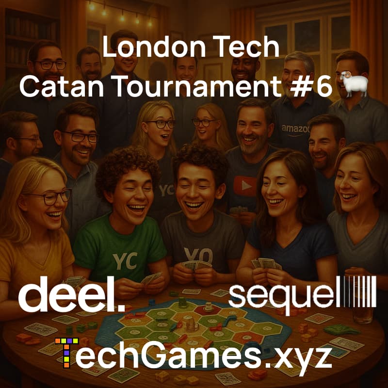 Cover Image for 🐑🌾 The London Tech Catan Night #6