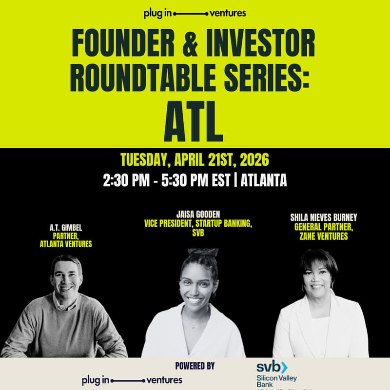 Cover Image for Founder and Investor Roundtable Series: ATL