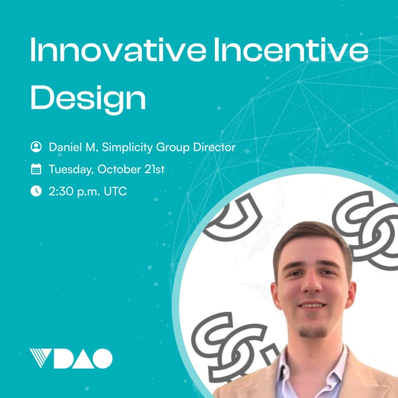 Cover Image for X Spaces "Innovative Incentive Design"