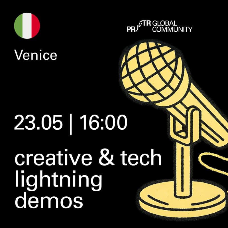 Cover Image for Venice. Creative & Tech Lightning Demos
