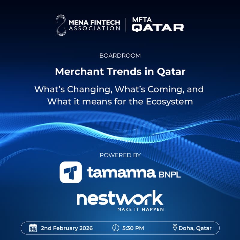 Cover Image for MFTA Qatar | Boardroom: Merchant Trends in Qatar: What's Changing, What's Coming, and What it means for the Ecosystem