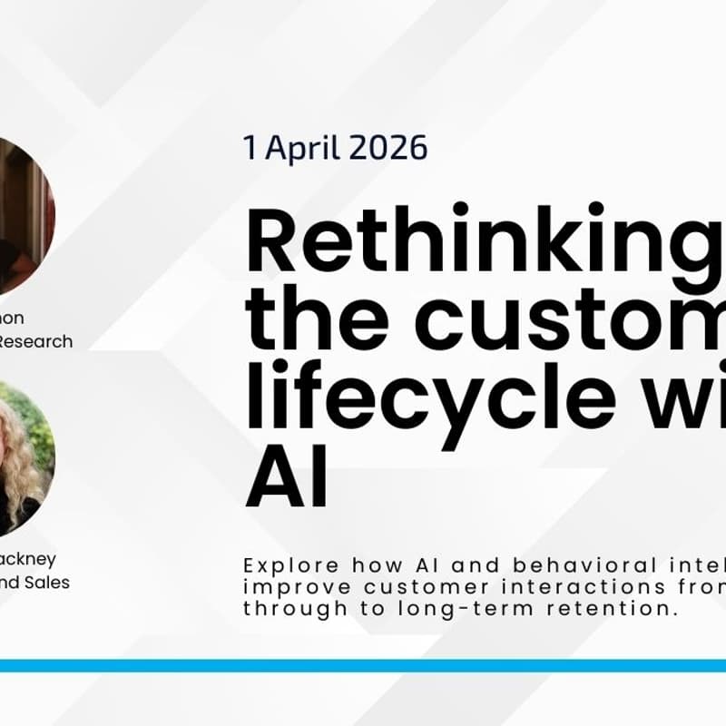 Cover Image for Rethinking the customer lifecycle with AI