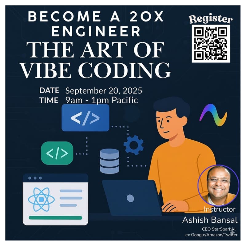 Cover Image for Become a 20x Engineer: The Art of Effective Vibe Coding