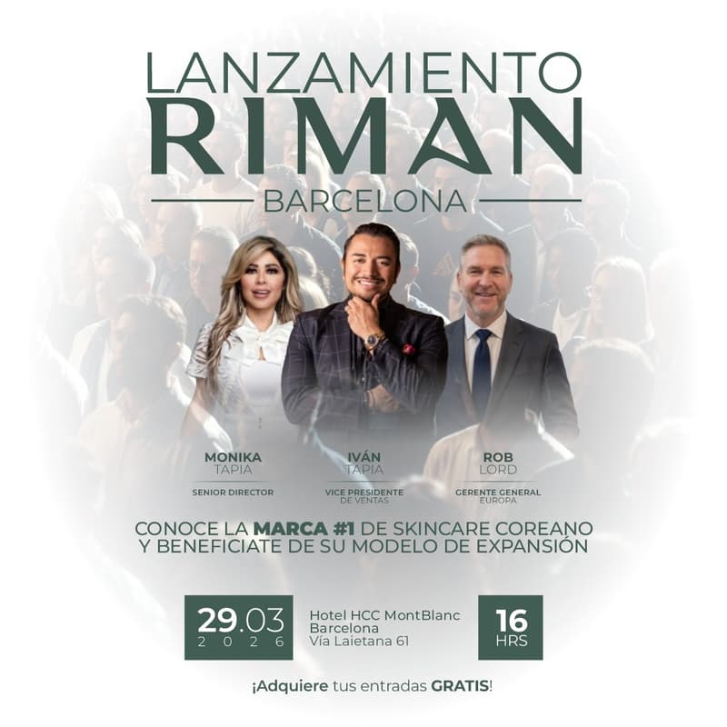 Foto de portada de LANZAMIENTO RIMAN ESPAÑA (BARCELONA)