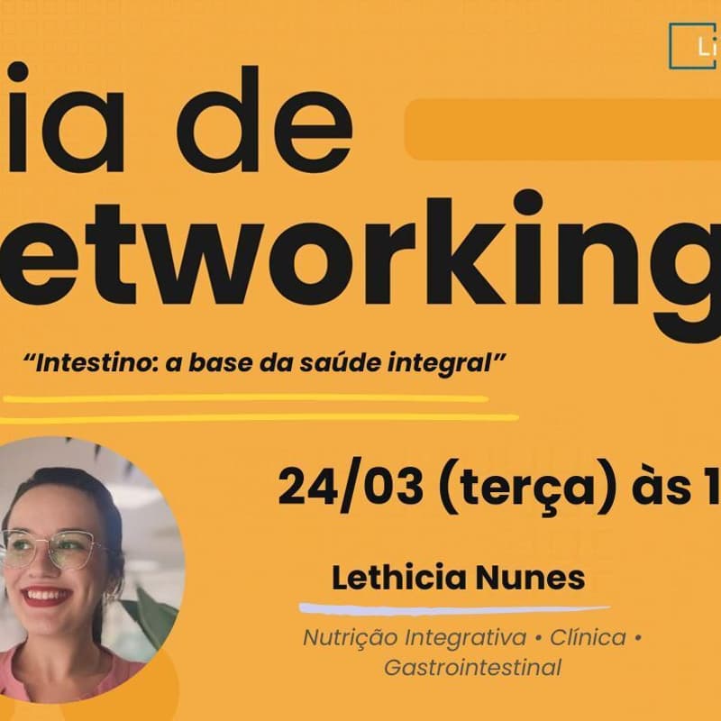 Cover Image for “Intestino: a base da saúde integral” - com a Nutricionista Lethicia Nunes