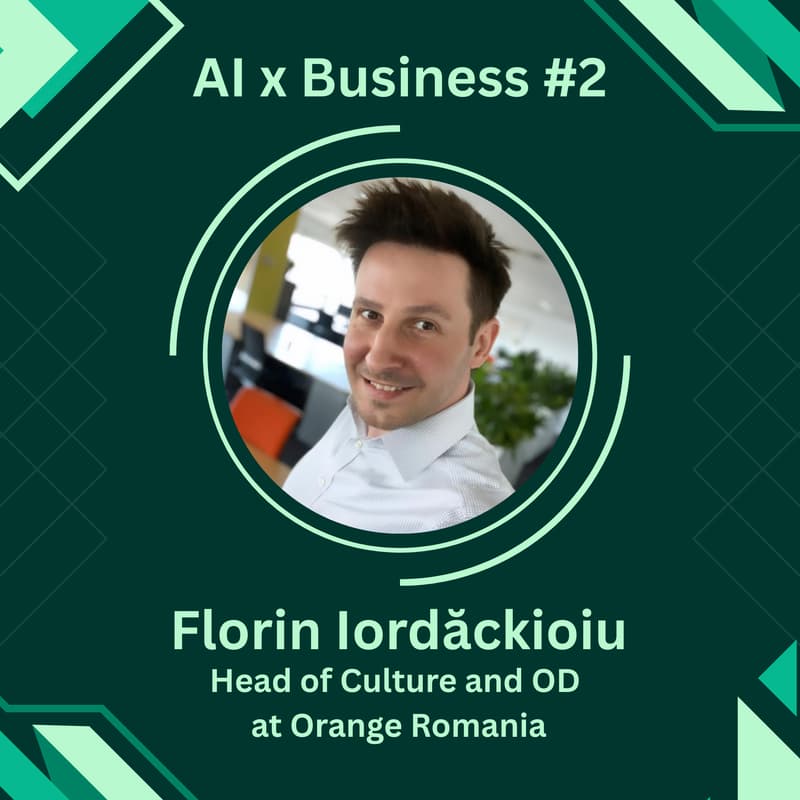 Cover Image for AI x Business #2: Using AI at Orange Romania
